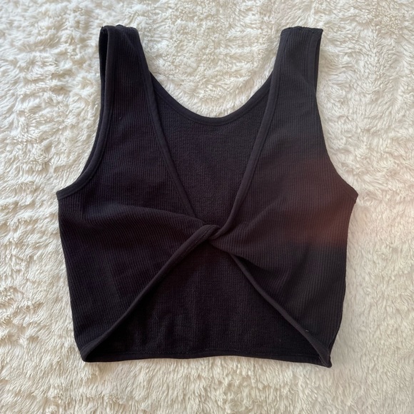 Urban Outfitters Out From Under Twist Tank (Black, Tan, M/L) - Picture 6 of 16